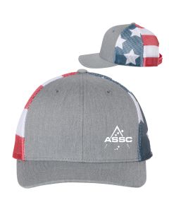 Richardson Printed Mesh-Back Trucker Cap