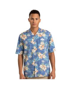 Edwards - Hibiscus Multicolor Polyester Camp Shirt