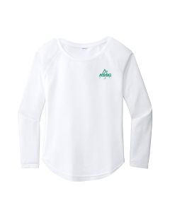 Sport-Tek Ladies Triblend Wicking Scoop Neck Raglan Tee