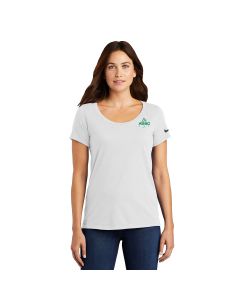 Nike - Ladies Dri-FIT Cotton/Poly Scoop Neck Tee