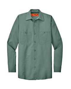 Red Kap Long Sleeve Industrial Work Shirt